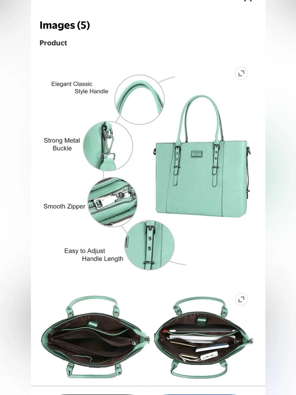 Mosiso laptop tote